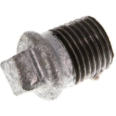 Plug R1/4" Smeedbaar Gietijzer met Buitenvierkant 25bar [10 Stuks]