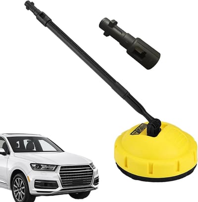 Oppervlaktereiniger Hogedruk - Terrasreiniger Vloerscrubber - Buitenkant Reinigen - Krachtige Waterdruk - 40x25x10 cm - Niet gespecificeerd
