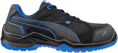 PUMA FUSE TC BLUE LOW S1PS ESD FO SR 644280300000036 Lage veiligheidsschoenen S1PS Schoenmaat (EU): 36 Blauw 1 paar