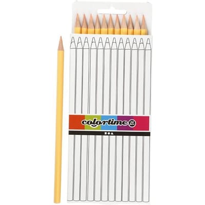 Creativ Company Triangular colored pencils - Skin Kleur 12pcs.