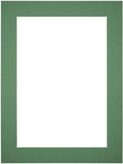 Passe-Partout Fotomaat 40x50 cm - Lijstmaat 46x61 cm - Groen Bos - Museumkarton - Fotolijst niet inbegrepen