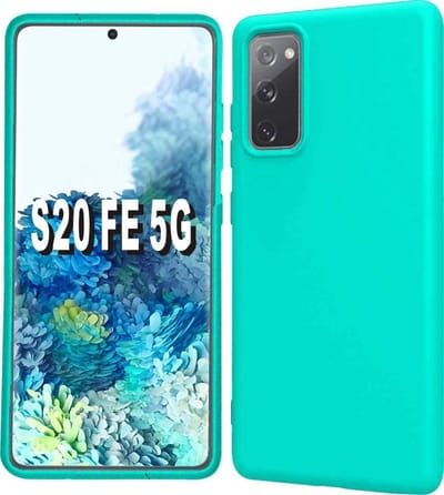 Hoesje Geschikt Voor Samsung Galaxy S20 FE 2022 hoesje - S20 FE hoesje Blauw - Hoesje Geschikt Voor Samsung Galaxy S20 FE 2022 hoesje Nano Liquid siliconen Backcover - hoesje Hoesje Geschikt Voor Samsung Galaxy S20 FE 2022