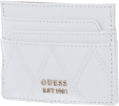 GUESS Kaarthouder Adi SLG Card Holder White Wit