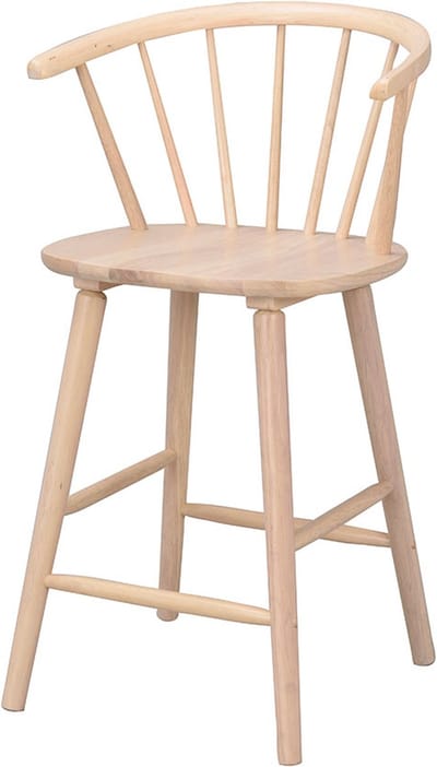 Rowico Home Carmen houten barkruk whitewash - 65 cm