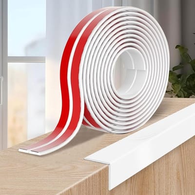 Flexibele Zelfklevende Hoekbeschermers voor Deuren, Ramen en Wanden - Ideaal voor Doe-Het-Zelf en Renovaties, Perfect voor Tegels en Plinten