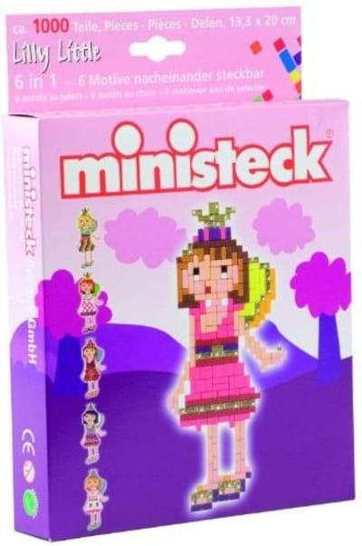 Ministeck little girl 6 motieven.