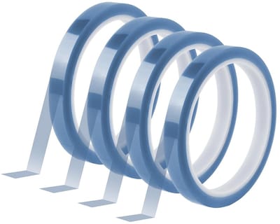 Sublimatie Hitteband 10mm x 33m - Hittebestendige Tape zonder Resten voor DIY Projecten en Creatieve Toepassingen