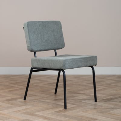 Bronx71® Scandinavische eetkamerstoel Espen groen gerecyclede stof - stoel