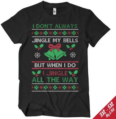 Hybris I Jingle All The Way Big Tall T-shirt SH-1-16089-H69-5