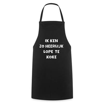 Ik Ken Zo Heerlijk Lope Te Koke Keukenschort