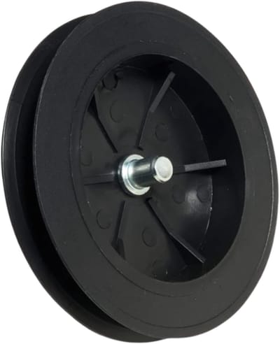 Roller Shutter Disc - Axle Pulley - Window Repair - Galvanized Steel Shaft - 140x40 mm