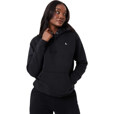 Jack Wills Hoodie voor dames met Astbury-fazantlogo en relaxte pasvorm (Zwart)