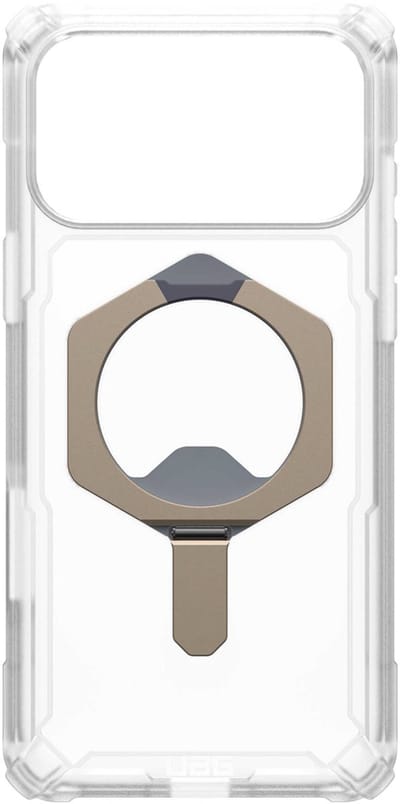UAG Plasma XTE Backcover geschikt voor MagSafe geschikt voor iPhone 17 Pro Max - Clear Titanium