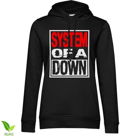 System Of A Down Dameshoodie met logo, girly-stijl WMX-57-SOAD006-H92-3