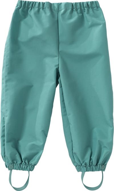 Fresk Regenbroek voor Kinderen 5 yrs - Buitenspeelpak - Regenoverall - Waterdichte Salopette – Regenpak met Verstelbare Schouderbanden – Regenkleding - Groen - Bear