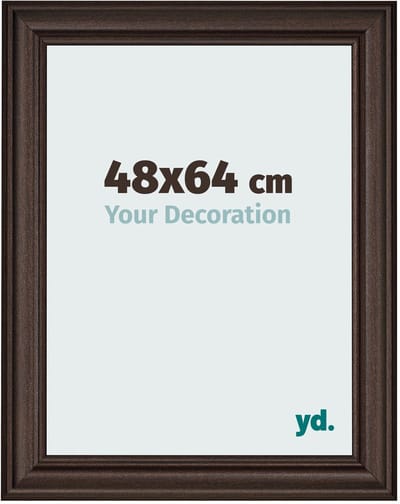 Your Decoration - Fotolijst 48x64 cm - MDF - Eiken Donker - Lazio