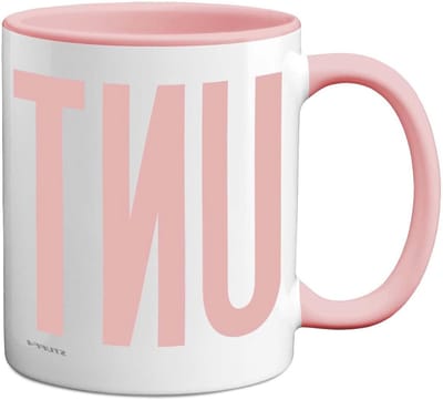 Grappige Mok - Cadeau Mok Koffiemok - Cadeau Geven - Sarcastic Tekst - 325 ml - Roze