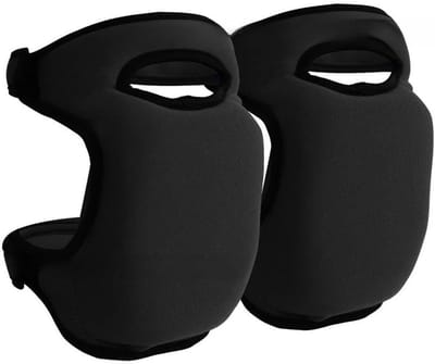 Tuin Kniebeschermers - Kneeler Pads - Comfortabel Werken - Tri-Layer Traagschuim - 49 x 23.5 cm - Zwart
