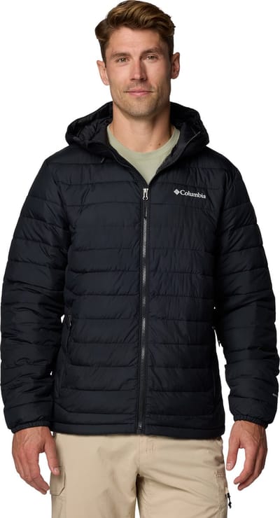 Columbia Powder Lite™ II Hooded Jacket Heren Outdoorjas - Black