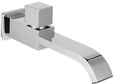 Dailygoods- Wastafelkraan Koud Water - Wandmontage - Massief Messing - Badkamer Accessoire - Hoogwaardige Kwaliteit - Betaalbare Prijs - Waterkraan
