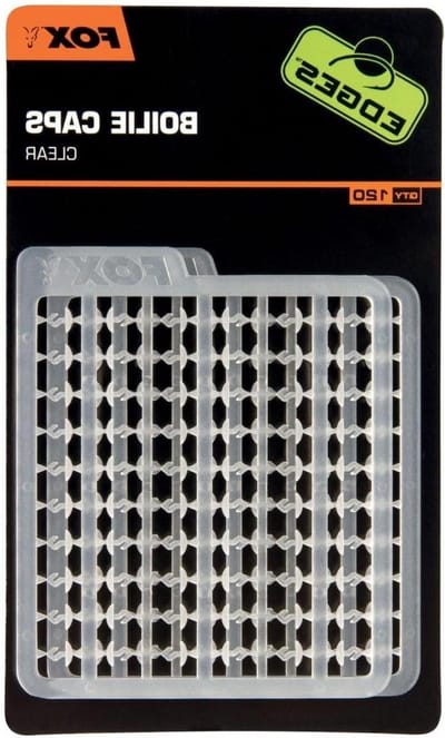 Boiliestopper - Boilie Caps - Vissen Fixeren - Praktische Blisterkaarten - 120 stuks - Transparant