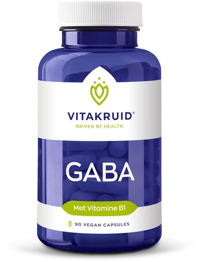Vitakruid - GABA met Vitamine B1 - 90pcs