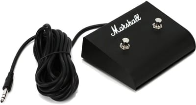 Marshall PEDL91004 2-fach voetschakelaar inklusive opklebern - Voetschakelaar voor gitaarversterkers