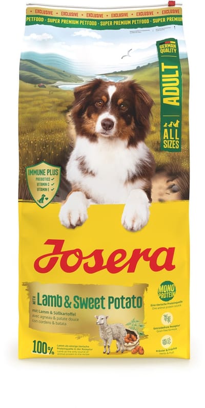 12,5 kg Josera all sizes adult lamb & sweet potato hondenvoer