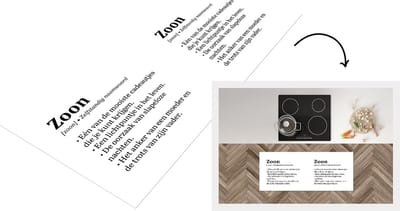 Keukenloper - Loper keuken - Zoon - Woordenboek - Quote - Definitie - Spreuken - Cadeau - 120x50 cm - Keukenloper vinyl