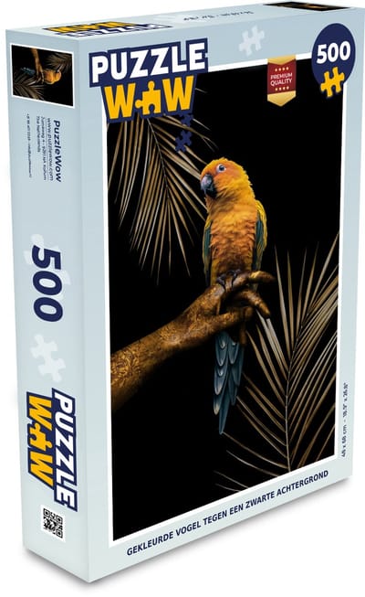 Puzzel Geel - Varen - Papegaai - Legpuzzel - Puzzel 500 stukjes