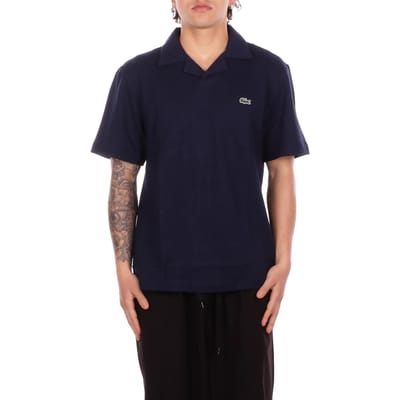 Lacoste T-shirts en Blue Polo