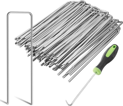 Zware Tuinnagels Ø 3 mm - Verzinkte Stalen Palen en Klemmen voor Tuin en Buitenruimte (200 Stuks)