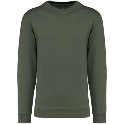 Sweater 'Crew Neck Sweatshirt' Kariban Collectie Basic+ XXL - Caper Green