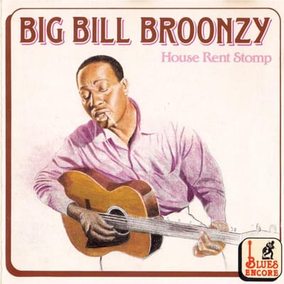CD BIG BILL BROONZY - House Rent Stomp CD52007 Blues Encore 1990 Europa ObiBlues Gebruikt pink