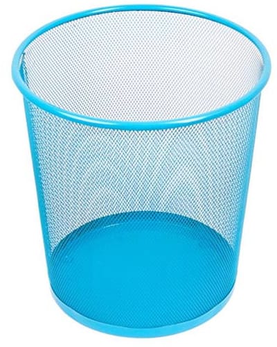 Draadgaas Prullenbak 12L – Compacte Afvalemmer voor Kantoor en Thuis