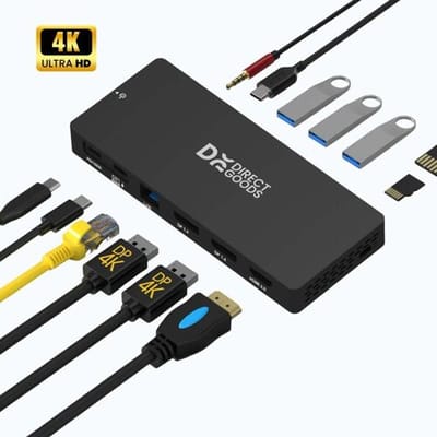 Siltcon® 13-in-1 USB-C Hub - Triple Display