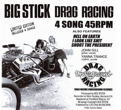 Big Stick - Drag Racing (7" Single) ( Limited Edition)