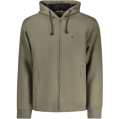 Coveri Moving Groene Katoenen Heren Sweater