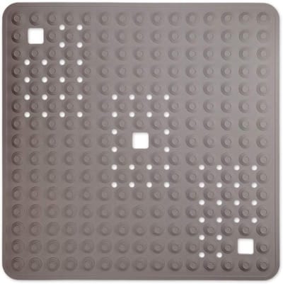 Douchemat Vierkant - Badkamer Antislip - Meer Veiligheid - Huidvriendelijk Materiaal - 60x60 cm - Beige