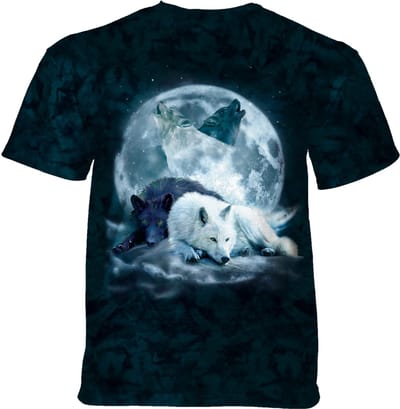 T-shirt Yin Yang Wolf Mates S