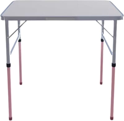 Opvouwbare Campingtafel 2,5ft - Klaptafel voor Picknick, Tuin & Eettafel - Verstelbare Hoogte - Draagbaar & Waterbestendig