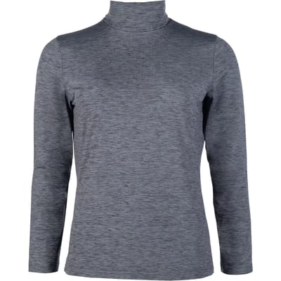 Paardrijshirt met lange mouwen en rolkraag meisje HKM Ruby