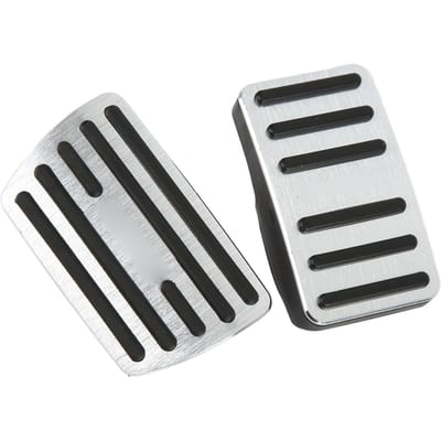 2 STUKS Gas- Rempedalen Combinatie Anti-Slip Voetplaat Vervanging voor Accord 10 white