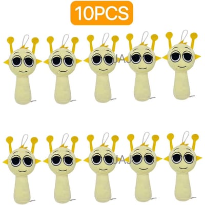 10-20 stuks Sprunki Pluche Speelgoed Zachte Knuffel Cartoon Kussen Kindercadeau Kerst Verjaardag