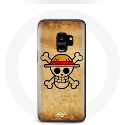 Samsung Galaxy S9 hoesje One Piece Manga Skull