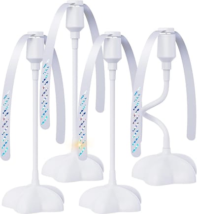 Set van 4 Vliegventilatoren voor Tafel - Effectieve Oplossing tegen Vliegen voor Binnen en Buiten