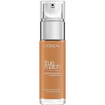 L'Oréal Paris True Match Vloeibare Foundation met SPF en Hyaluronzuur 30 ml (Verschillende Tinten) - 7.5W Golden Chestnut