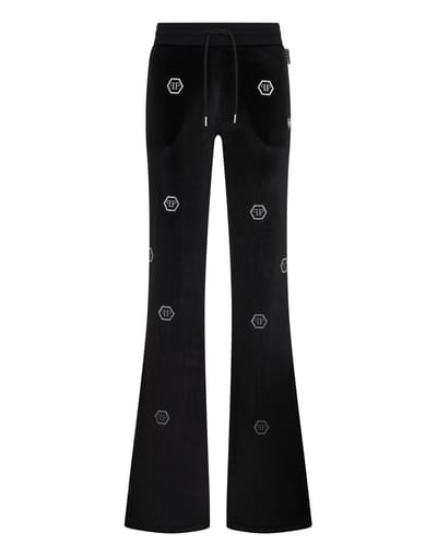 Chenille Jogging Pants Mini Monogram Strass Monogram Strass