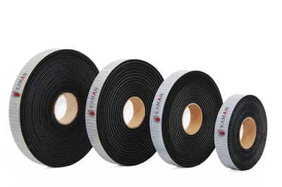 Zelfklevend EPDM afdichtingsband - 10m, 5-100mm breedte, 1-20mm dikte - premium isolatie en demping