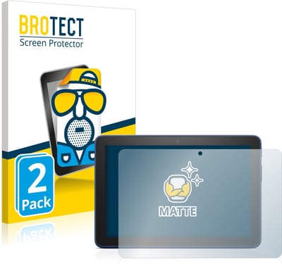 BROTECT - Screenprotector voor Amazon Fire HD 8 2022 - Folie Beschermfolie matte 2 Stuks